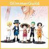 5pcs Piece One Role Pvc Toy Model Desktop Decoration Children Gift Christmas