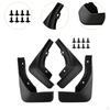 4Pcs Car Mud Flaps Mudflaps High Performance Automotive Accessories Stable Mudguards Protection for