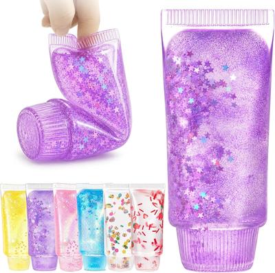Toothpaste Squishy Toy, Slow-Flow Glitter Fidget Squeeze Stress