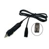 Portable Fridge Replacement Cable, Vehicle Power End to 2 Pin Appliance End, 12V 24V 18 Wire Size 1.8 m Wire for Vehicle Travel Use