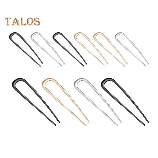 1/2/3 szt. U-kształtna spinka do włosów Lekka antypoślizgowa długa gruba spinka do włosów metalowa updo kok francuska spinka do włosów dla kobiet dziewcząt akcesoria do włosów