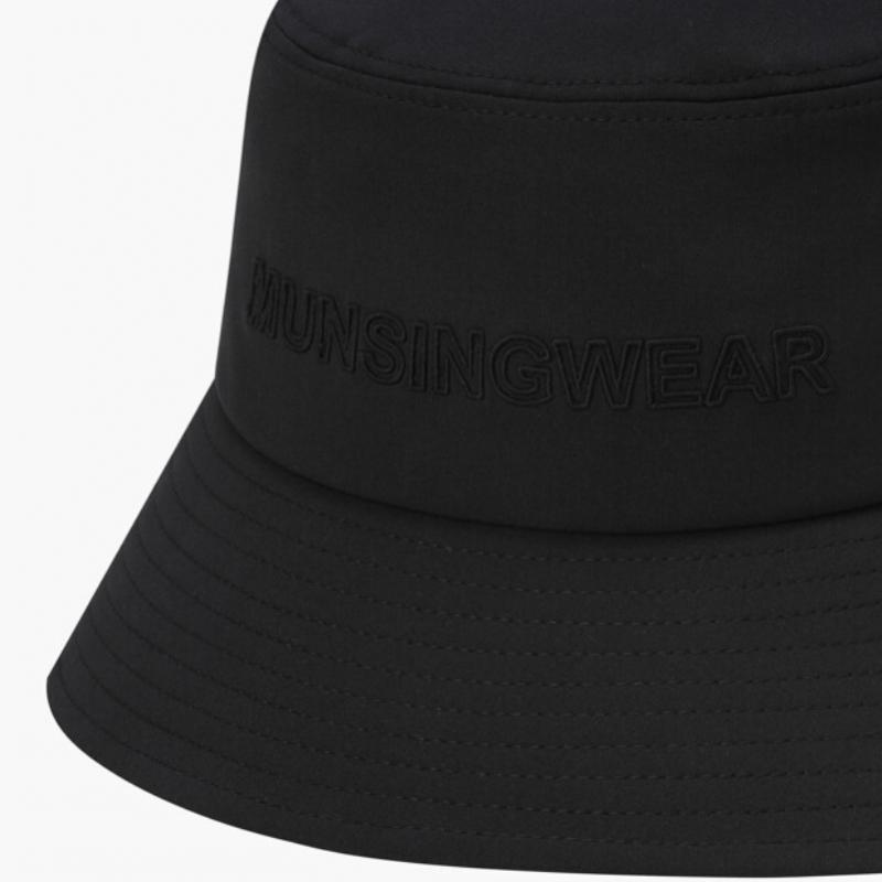 MunSingwear Men S Signature Bucket Hat Black Mr121mcp12