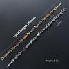 Light Luxury AAAAA Zircon Bracelet & Necklace Women's Exquisite Tulip Plant Design Jewelry Set