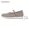 Fashion Comfortable Thick Bottom Casual Slip-On Round Head Mesh Shoes Fashion Spring Summer New Style Women's Leisure Shoes Size 36 43