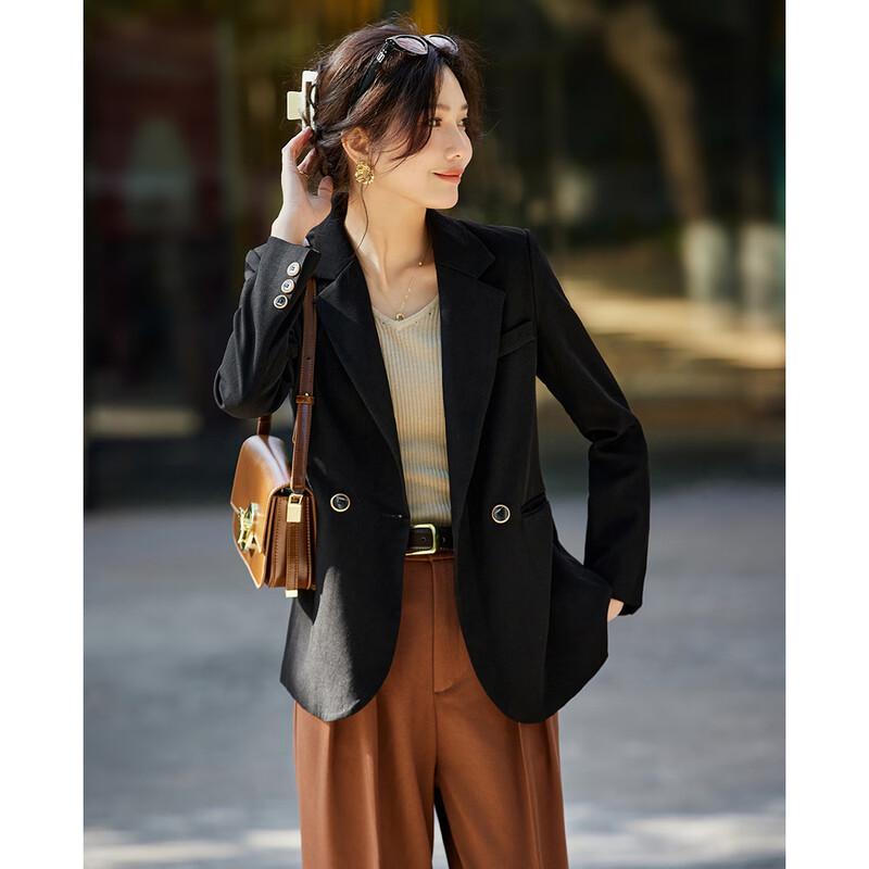 TERRE BLEUE Women's Casual Blazer Jacket