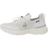 Coq Loire Easy to Put 3E Water White cm [Le Sportif] Slip-on Sneakers, On, Running, Wide, Equivalent, Repellent, Drawcord, Women's, (QL3XJC01WH) 24.0