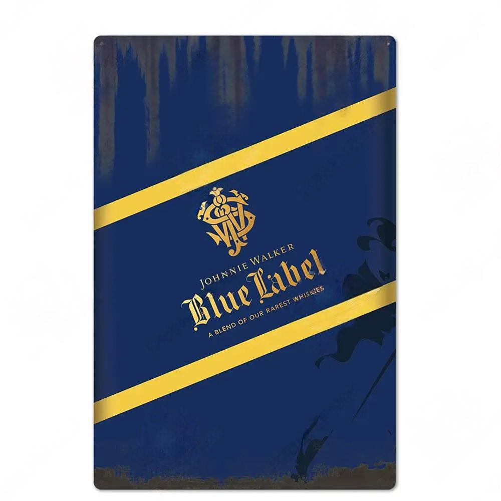 Whiskey Plakate Dekor Metall Vintage Blechschilder Metallschild Wandplakette Dekorativ für Pub Bar Club Man Cave