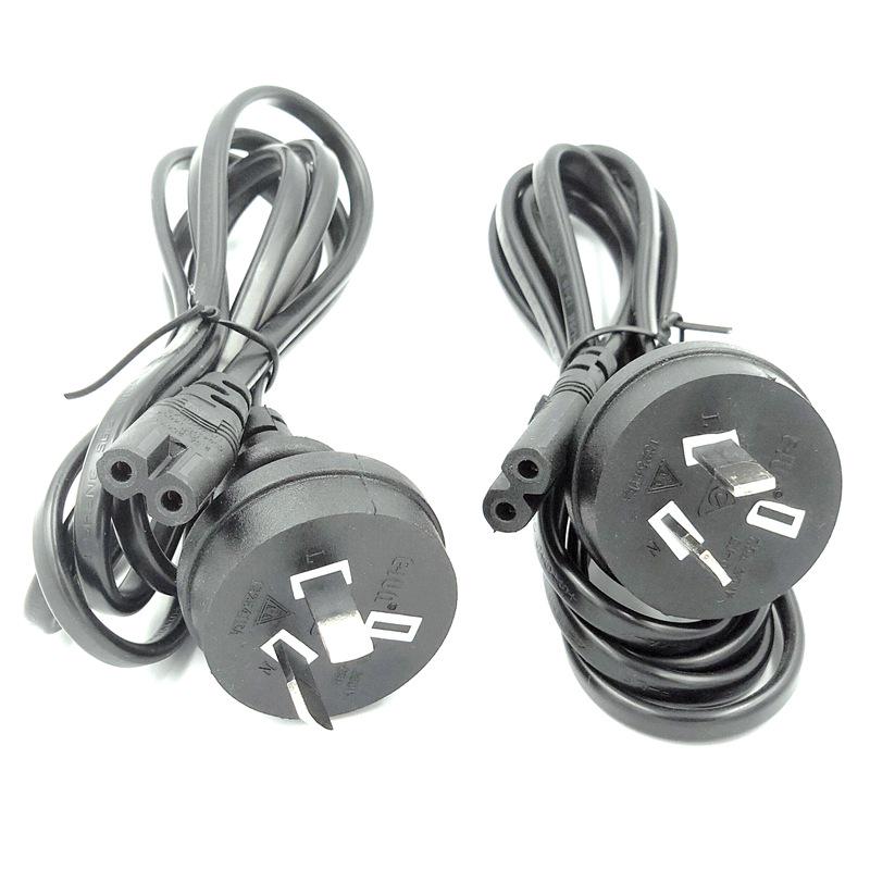 SAA Australian 2-Pin AC Power Cord, Figure-8 End, 0.75 RCM Compliant