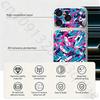 Colorful(1) For iPhone 17 pro Max /17 pro Full Cover Decal Skin Wrap 3D Colorful Rear Protective Sticker Film
