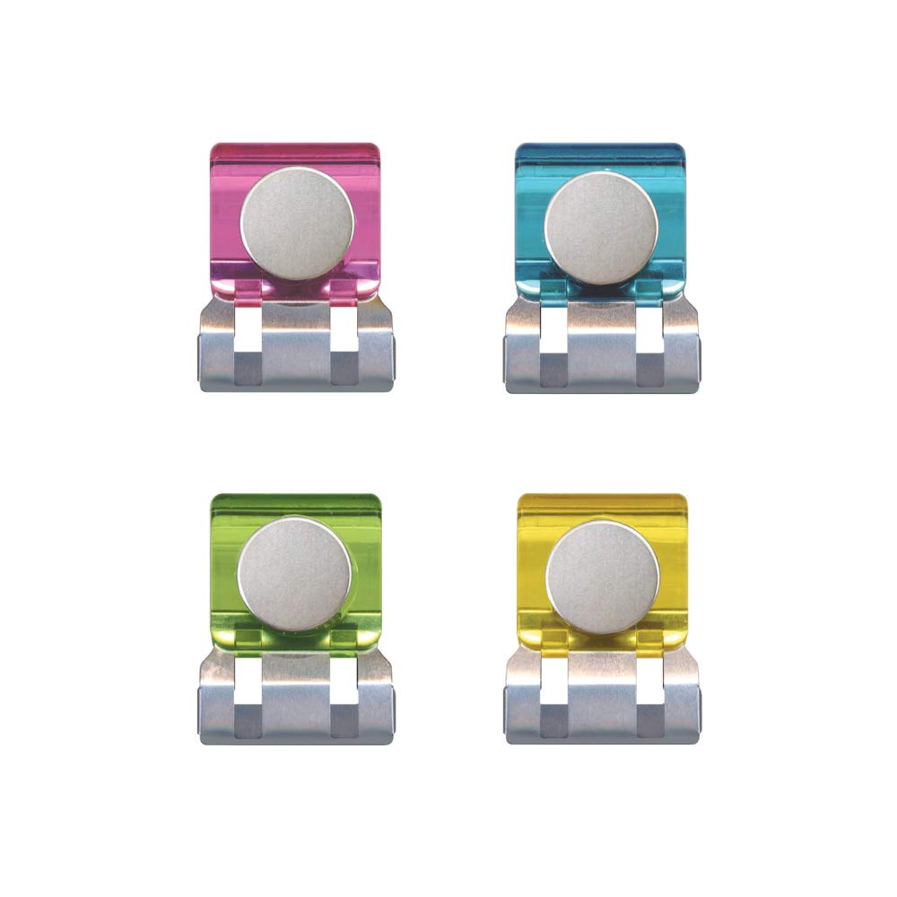 

TOHKIN Магнітний слайд Змішаний 4 кліпси на 2 набори Кліпси, Прозорий, SCC-LMG4M-2, Великий, Розмір, Упаковка,