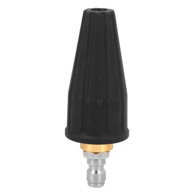 Boquilla de pulverización turbo giratoria para hidrolavadora de alta presión de 3600 PSI, conexión rápida de 14"