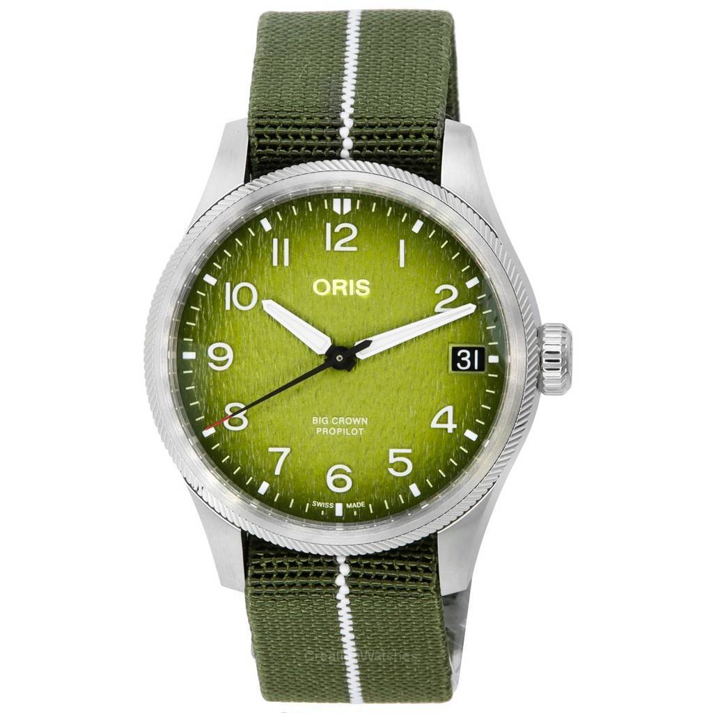 

Мужские часы Oris Big Crown ProPilot Okavango Air Rescue Limited Edition, автоматические 01-751-7761-4187-Set, 100 м, с подарочным набором