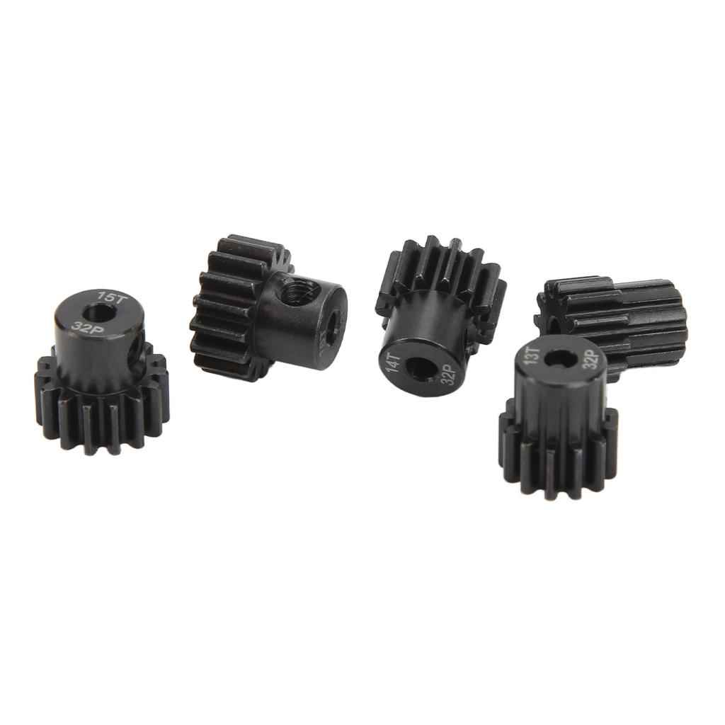 32DP 0.8M 3.175mm RC Motor Gear 12T 13T 14T 15T 16T Pinion Gear Set Chrome Molybdenum Steel 1/10 RC Car Motor Pinion Gear