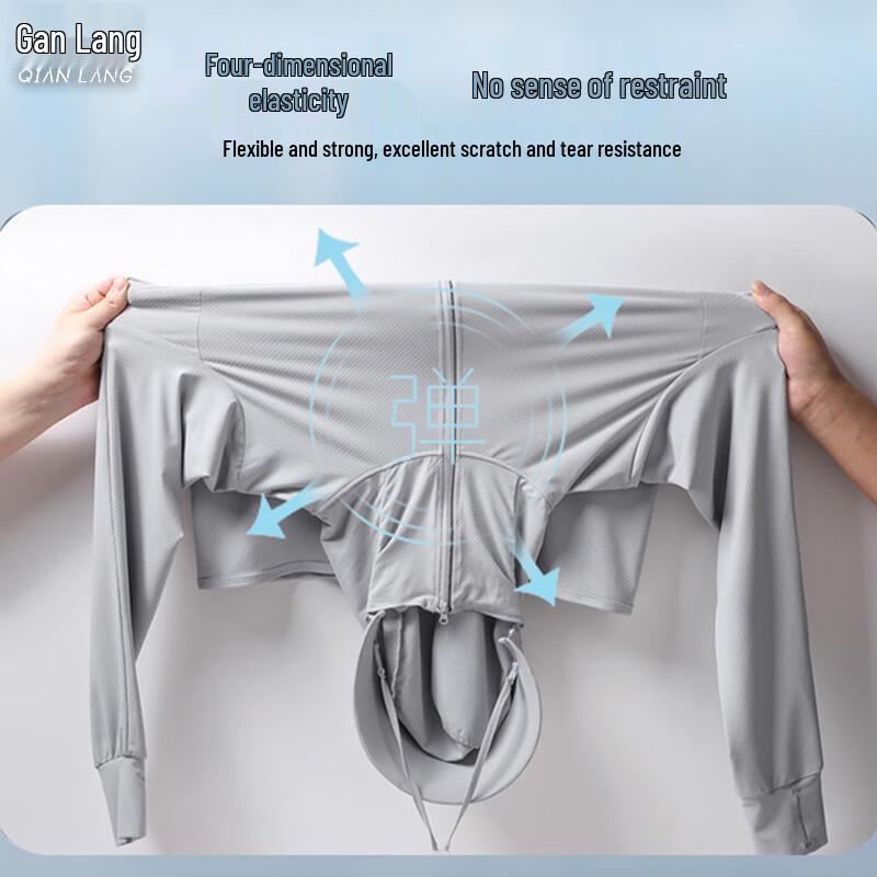 Women's Detachable Brim Ice Silk UV Protection Jacket