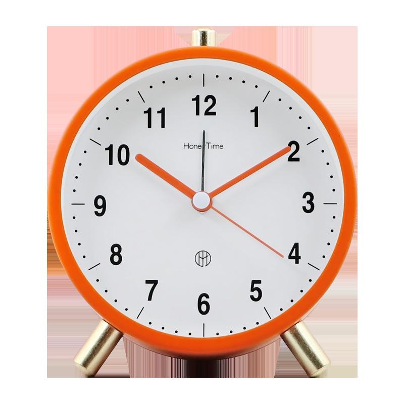 

Fashionable Electronic Clock, Simple Children s Small Alarm Clock, Creative Silent Student Quartz Clock for Home Living Room