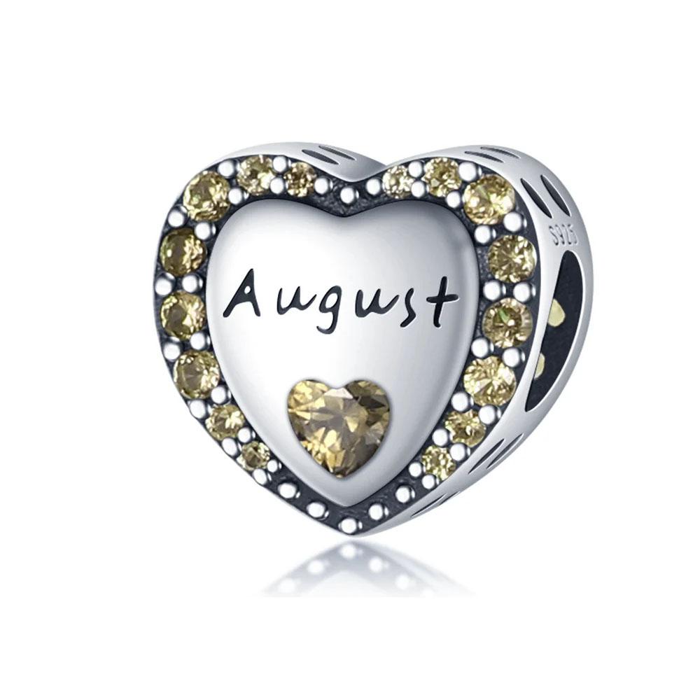 Love Month Beads Copper Colors For Charms Copper Colors Original Bracelet For Jewelry Making