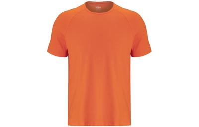 T Shirts Men's Orange Crew Neck Moderate Straight Fit 1378988-800