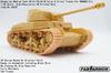 Fabscale Ungarischer Mittlerer Panzer Bewegliches Ketten-Set Kunststoffmodellteile FAB35020 1/35 40/41/43/44M Turán-Zrínyi (für Bronco) (Panzer)