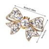 Rhinestone Shoe Clips DIY High Heel Bowknot Shoes Buckles Charm Jewelry Removable Bridal Shoes Decorations