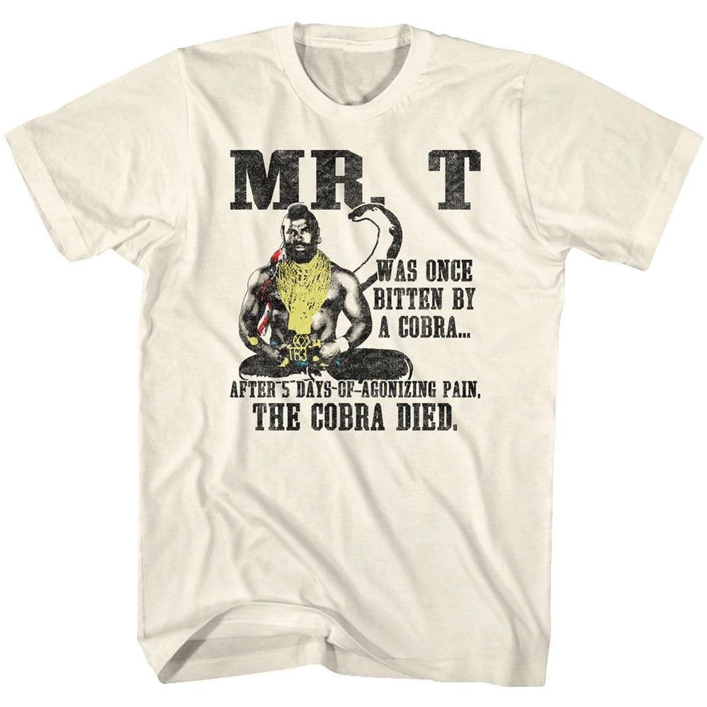 Mr T Cobra Died Tshirt S