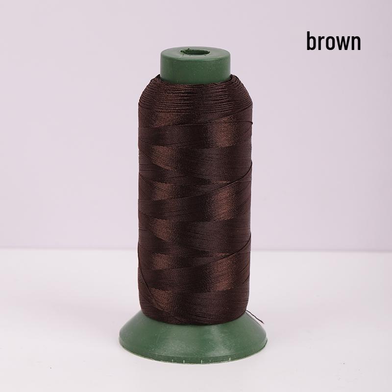 Sewing Machine Leather Thread: 210D/3 Ply High-Strength Mercersized Nylon for Handcrafts, Sofas, and Thick Fabrics