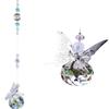 Water Crystal Garden Sun Catcher Window Decor With Geometric Shape For Modern Home Decoration