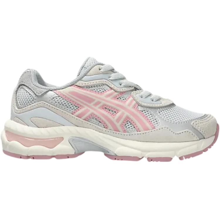 ASICS GEL NYC Classic And Versatile Low top Kids' Running Shoes Gray Pink Children Aged 3 7 Years Old 1204A176-020