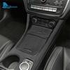Carbon Fiber ABS Suede Gear Shift Panel Trim Cover for Mercedes A Class W176 CLA C177 GLA X156 2013-2018