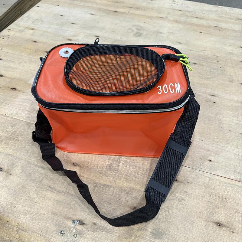 Tragbare Eva Angeltasche Faltbarer Angelaus Eimer Atmungsaktive Lebendfischbox Camping Wasserbehälter Waschbecken Tackle Aufbewahrungstasche