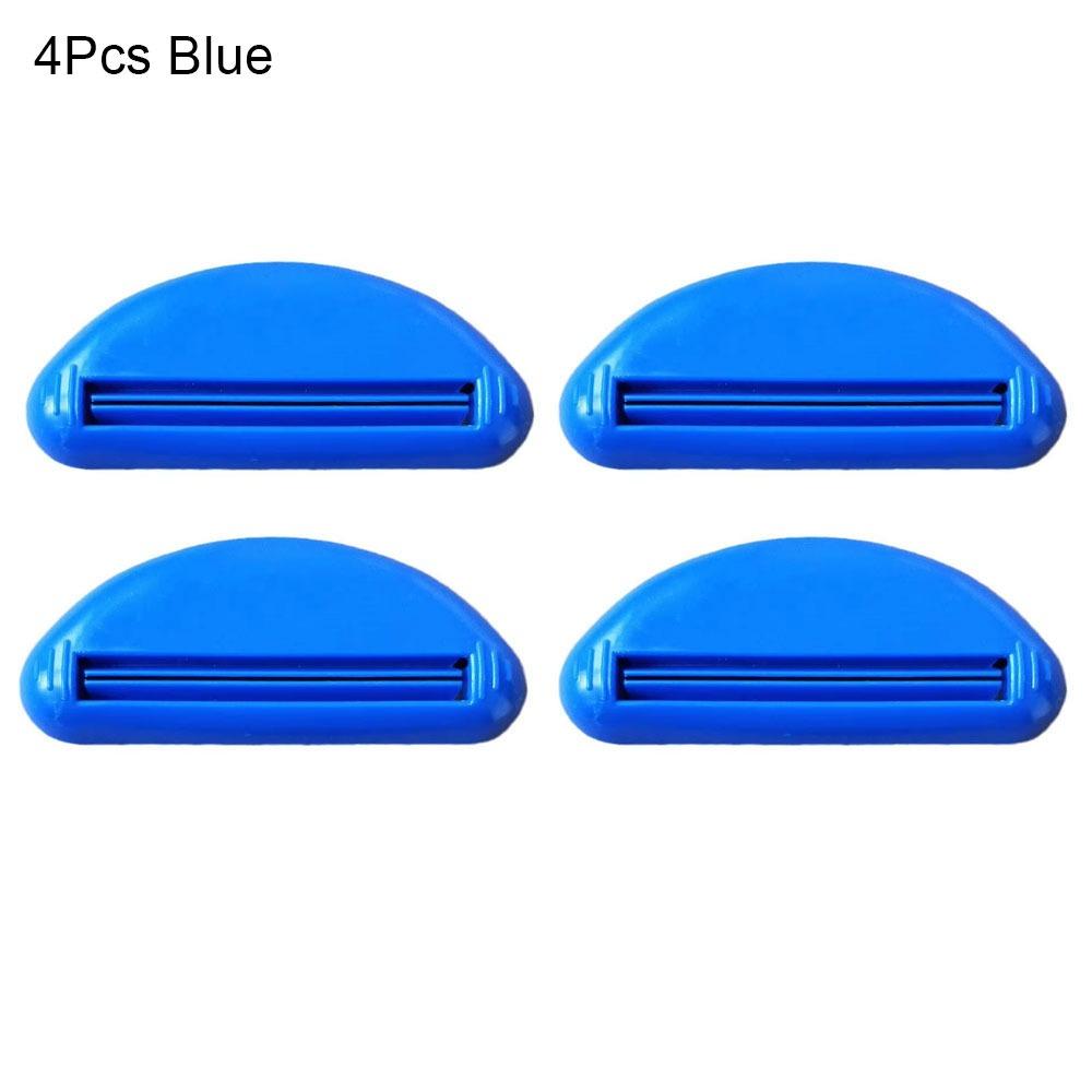 2/4Pcs Durable Multifunctional Toothpaste Squeezer Manual Plastic Toothpaste Tube Clips Squeezing Clamp Bathroom Accessories