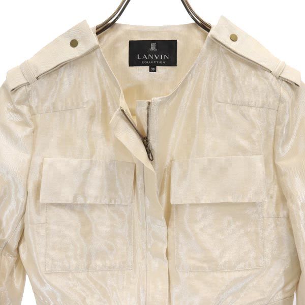 LANVIN made in Japan No color jacket 38 Beige Women Used