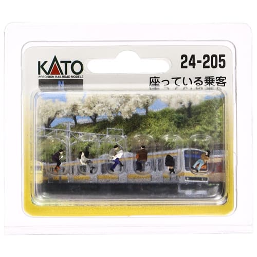KATO N Gauge Seated Passenger 24-205 Diorama Supplies