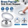 Pop-up Basin Drain Stopper Copper Wash Basin Plug New Sink Drain Stopper  for Bathtub