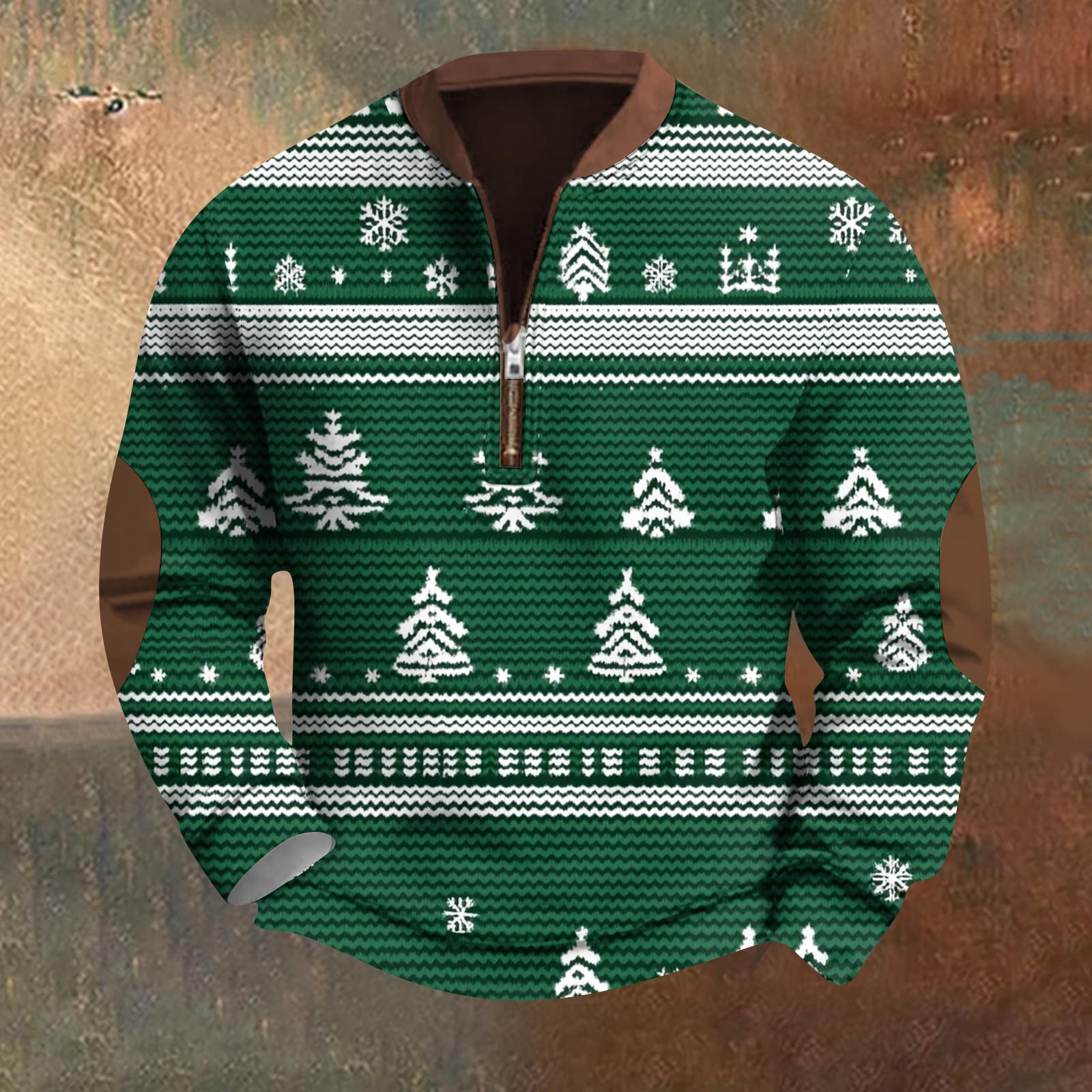 

Мужская повседневная толстовка в стиле ретро с градиентным принтом M зелёный