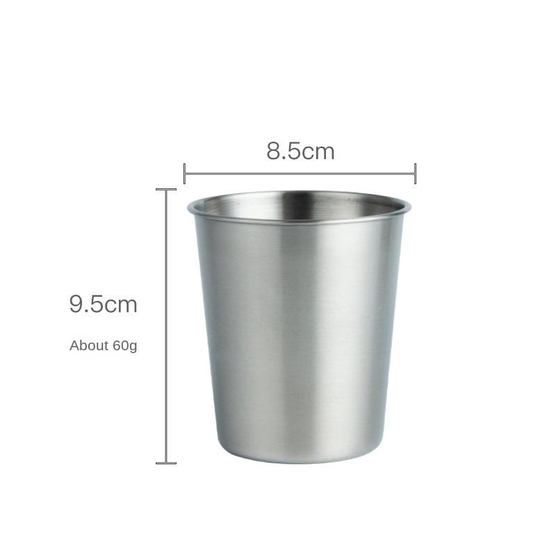 

HANYANG 304 Пивные кружки из нержавеющей стали Предметы интерьера Однослойные кружки Кружки для отелей Офисные чашки To-Go 401-500ml