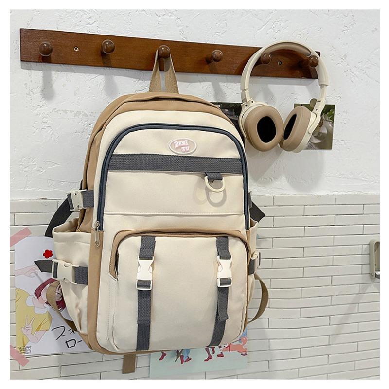 Schoolbag Girl Junior High School CampusUses  High School Birthday Department Joker Large capacity College Backpack Girl Ins Cute Backpack .