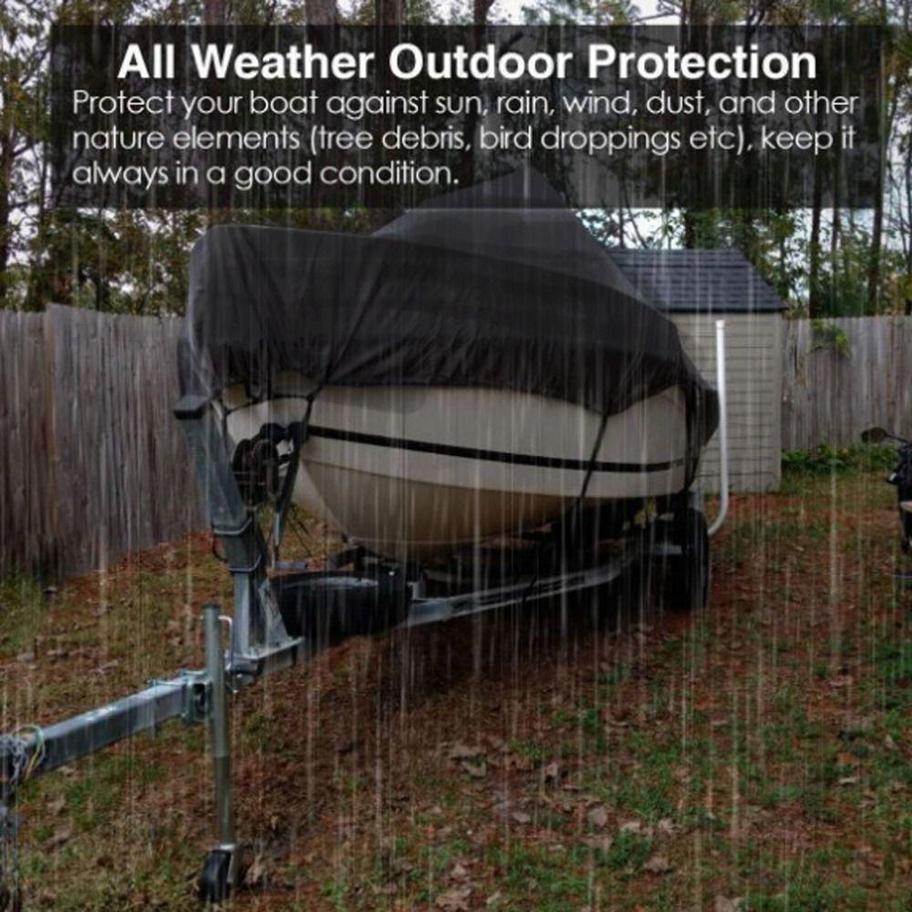 V-shaped V-shaped Yacht Cover Reflective Waterproof Boat Cover Ship Body Protective Cover  Outdoor