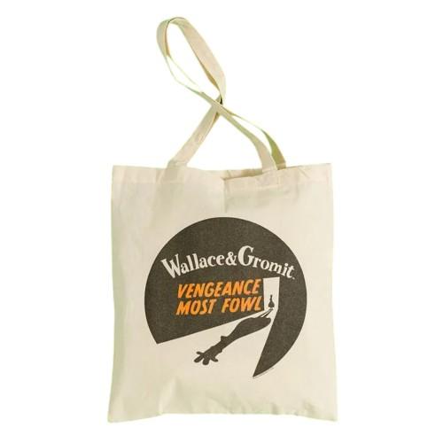 Wallace & Gromit: Vengeance Most Fowl Logo Tote Bag