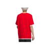 Adidas Neo Gaokao Tee Graphic Print Loose Round Neck Short Sleeve T-Shirt Unisex Tops Light-Crimson IP4043