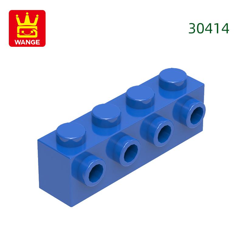 Non-Toxic 63Pcs/Lot 30414 Modified 1X4 With Studson Side Block Moc Color Accessories Compatible With Brick Diy Children Toy Assembly