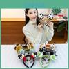 Tiara de Animal Fofo com Panda e Pinguim de Pelúcia para Meninas ou Presente