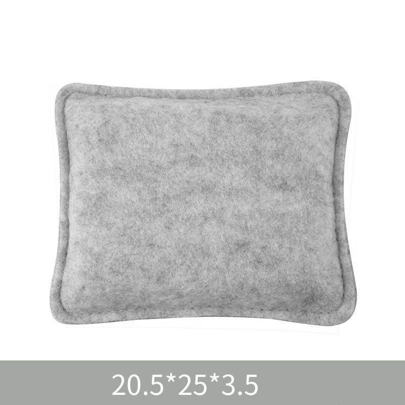 DIY Wool Felt Poking Pad Rectangle Round Cushion for Needle Felting Wool Felting Workstation DIY Craft Projects Tools