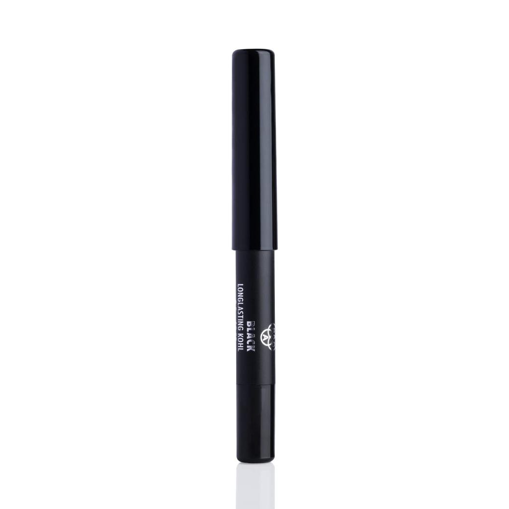 PAC Longlasting Kohl Pencil Mini Black | Waterproof Intense Payoff | One Swipe Application