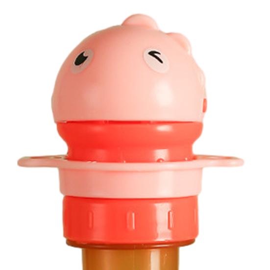 Yousheng Water Bottle Spout Conversion Cap with Straw Cartoon Dinosaur Drink Bottle Spout Adapter Universal Reusable Spill-Proof Juice Bottle