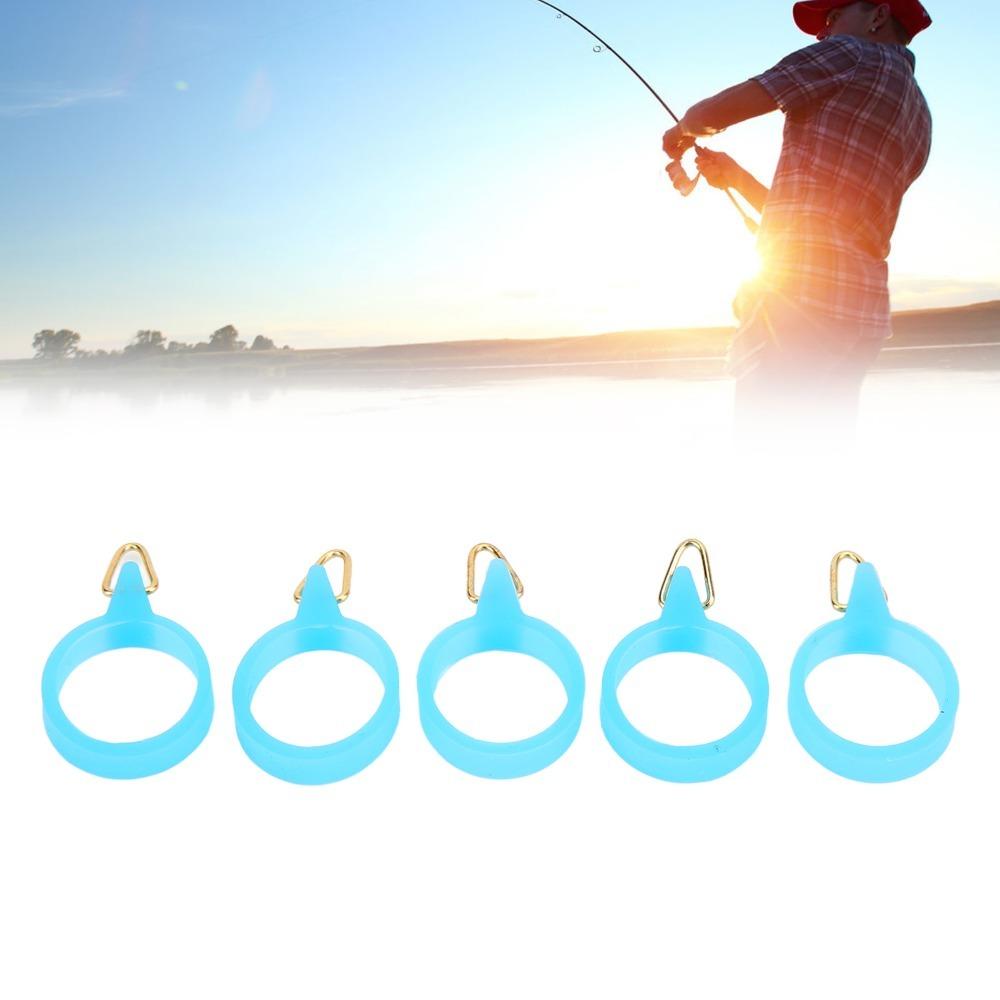 5PCS High Elastic Fishing Rod Hook Holder Fishing Hook Holder  for Outdoor Fishing