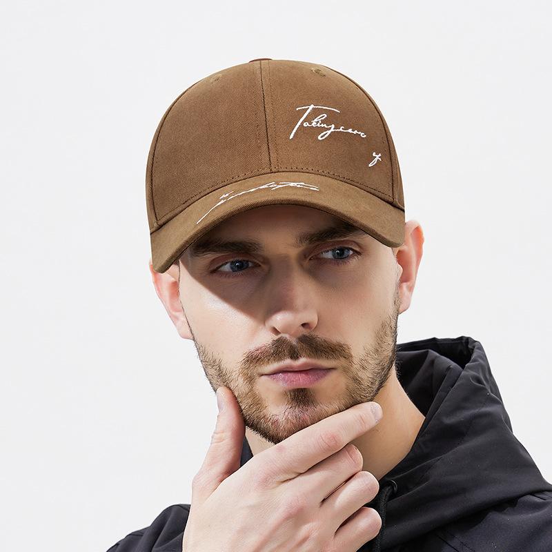 Spring Autumn Baseball Cap English Letter Embroidery Student Couple Youth Cap