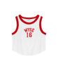 WYSE Sixteen Combination Crop Sleeveless Top (White)