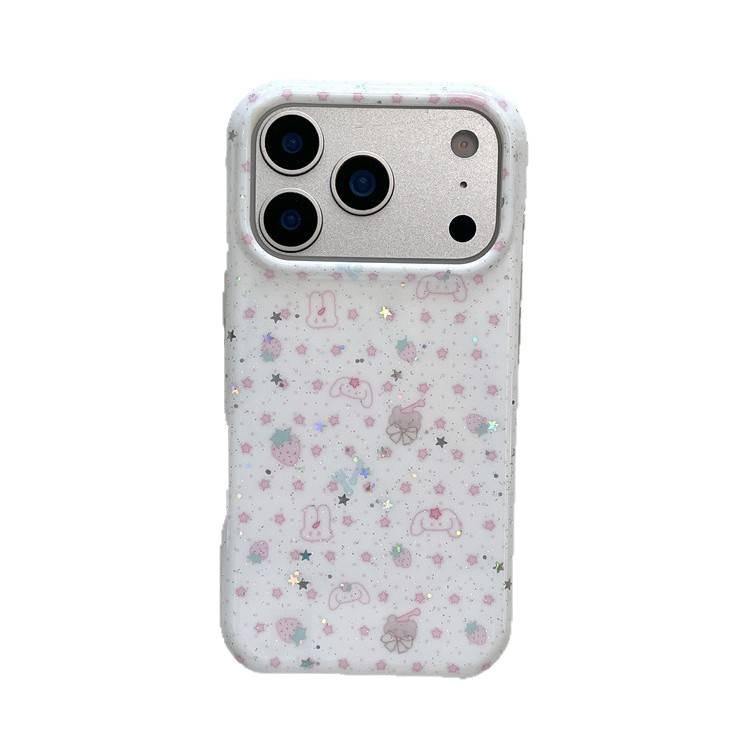 Girly Pink Animal Head iPhone Case for iPhone 17/16 Pro Max/15/14