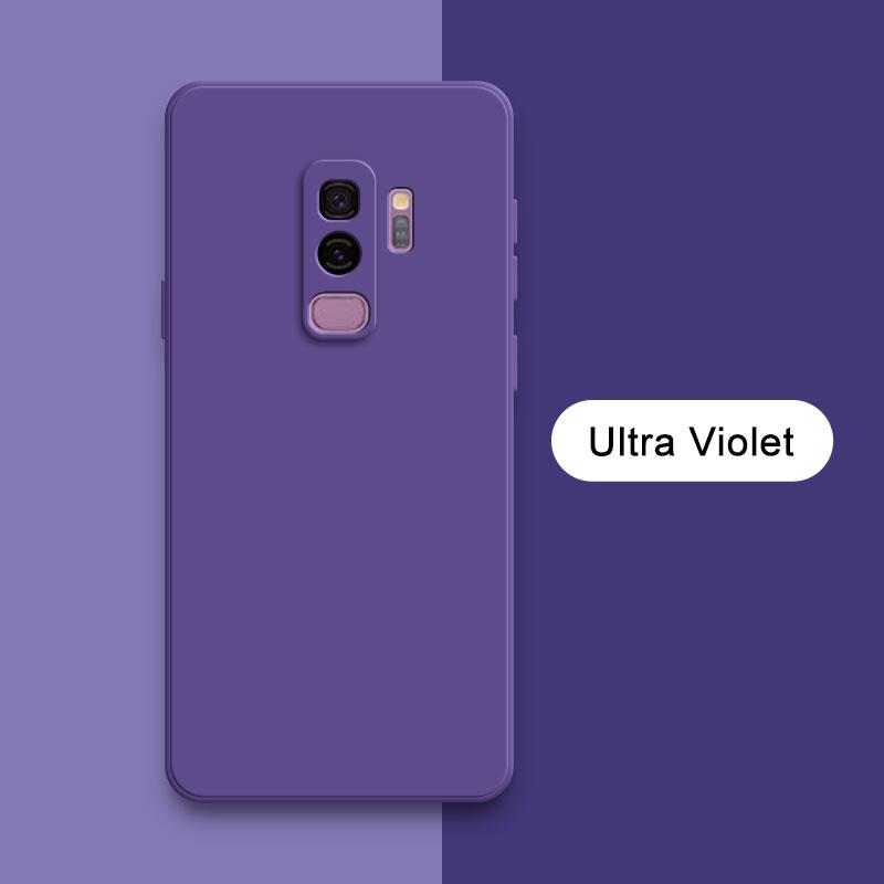 

Квадратный жидкий силиконовый чехол для задней крышки Samsung Galaxy S9 Plus, защитный мягкий противоударный чехол для камеры SamsungS9 S9Plus Funda Samsung S9 Plus