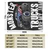 Monster Trucks Are My Jam Plush Blanket Girls Boys  Flannel Throw Blanket For Couch Chair Warm Custom Quality Bedspread Gift